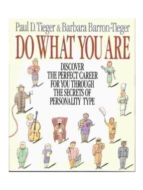 Vintage 1992 Hachette Do What You Are Career Lifestyle Paperback Jumbo Book
